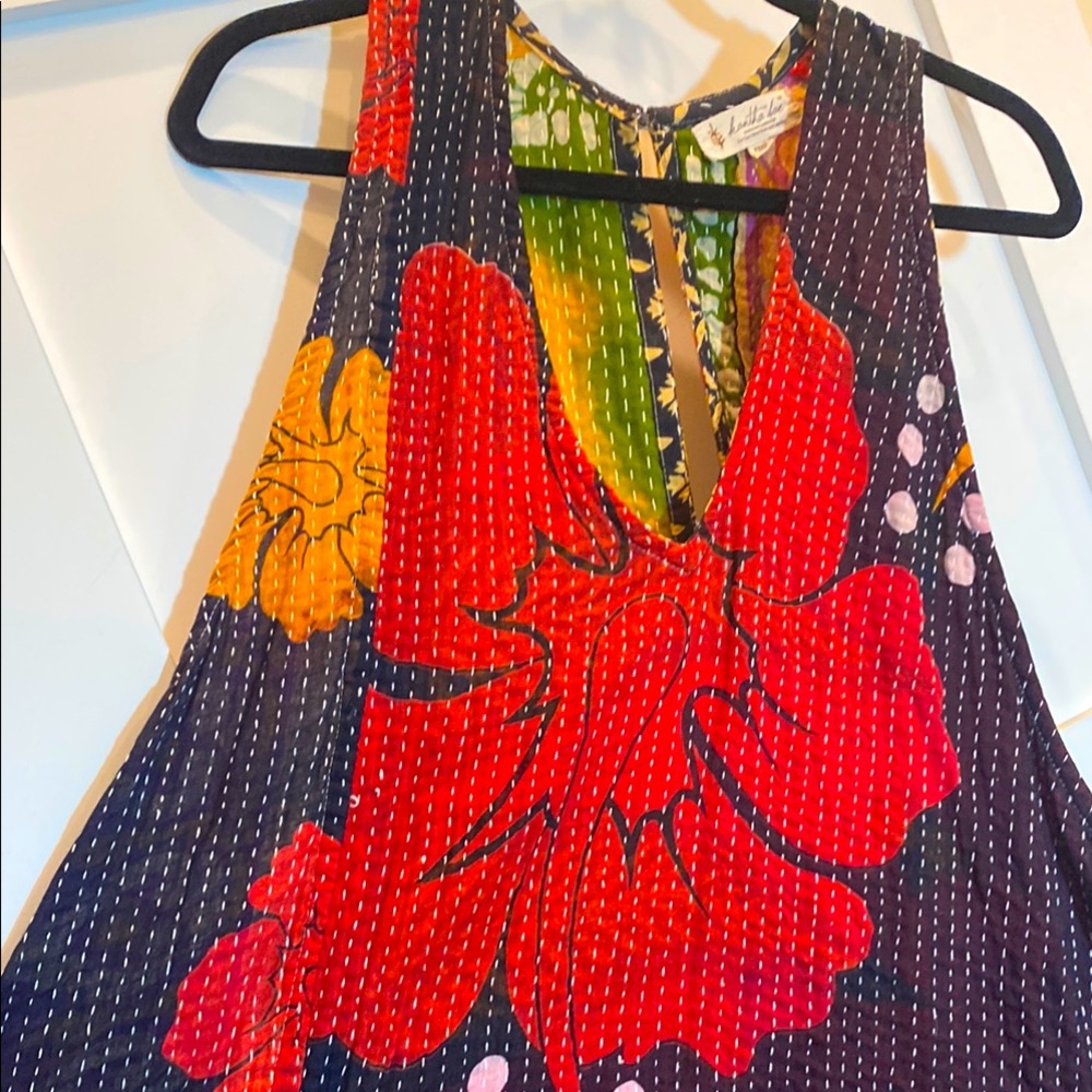 Kantha Bae Hibiscus Maxi Dress